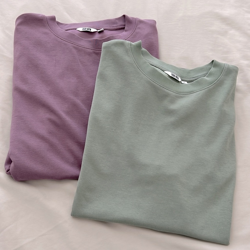 Uniqlo AIRism shirts